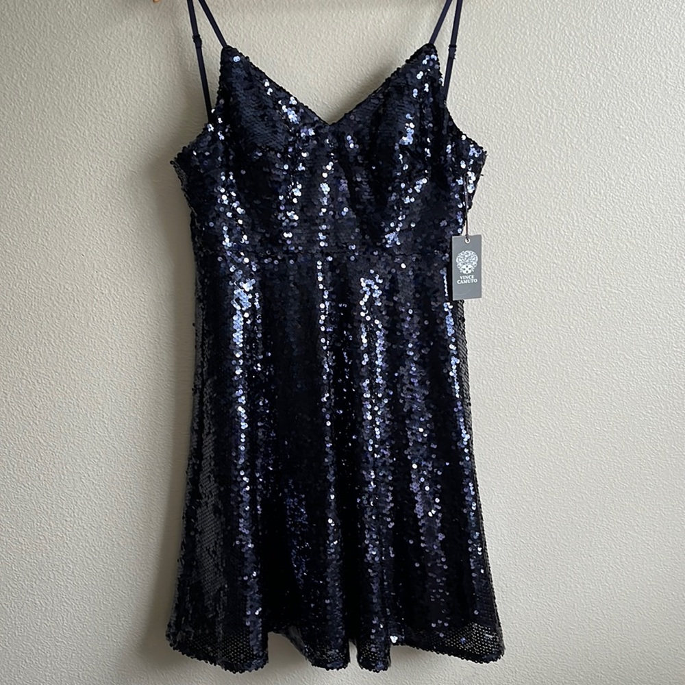 Brand New Vince Camuto Sequin Party Dress, Size 6